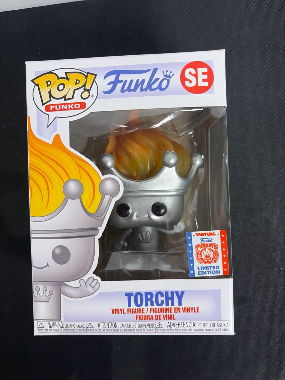 Funko Pop! TORCHY SE 2021 Virtual Funko Fundays Limited Edition